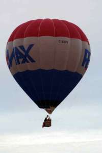 G-BZPX hot air balloon, an Ultramagic S-105. Photograph by Mark Stelling