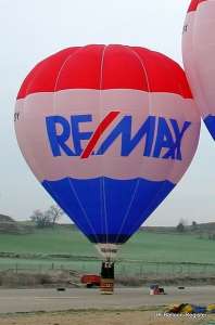 G-BZPY hot air balloon, an Ultramagic H-31. Photograph by Mel Kirby
