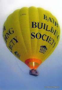 G-BZSU hot air balloon, a Cameron A-315. Photograph by Dan Whitelock