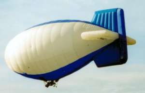 G-BZWF hot air balloon, a Cameron Balloons Colt AS-120 Mkii. Photograph by George Garcia