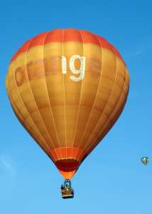G-CBFH hot air balloon, a Cameron Balloons Thunder AX8-105 S2. Photograph by Richard Gahan