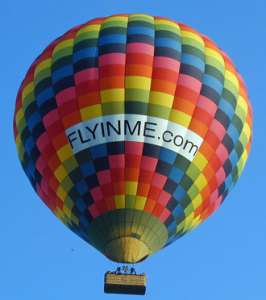 G-CBIW hot air balloon, a Lindstrand Balloons LBL 310A. Photograph by George Garcia
