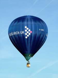 Arrow hot air balloon G-CBNI, a Lindstrand Balloons LBL 90A, added to the archive 7 September 2026. Photograph by Balloon Spotters Archive
