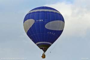 G-CBPW hot air balloon, a Lindstrand Balloons LBL 105A