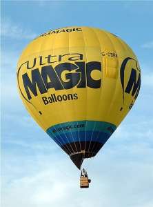 Ultramagic hot air balloon G-CBRK, an Ultramagic M-77, added to the archive 7 September 2026. Photograph by Balloon Spotters Archive