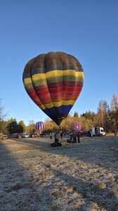 G-CBUO hot air balloon, a Cameron O-90