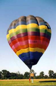 G-CBUO hot air balloon, added to the archive 27 August 2026. Photograph by Bill Teasdale