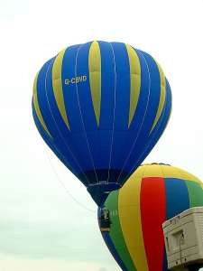 G-CBVD hot air balloon, a Cameron C-60, added to the archive 7 September 2026. Photograph by Balloon Spotters Archive