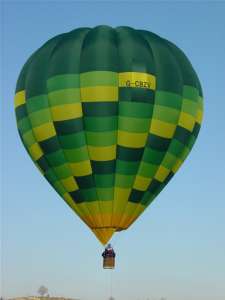 G-CBZV hot air balloon, an Ultramagic S-130. Photograph by UltraMagic Balloons