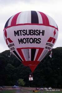 G-CCAR hot air balloon, added to the archive 27 August 2026. Photograph by Mike Clarke