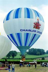 G-CCDI hot air balloon, added to the archive 27 August 2026. Photograph by Mike Clarke
