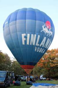 G-CCEO hot air balloon, a Cameron Balloons Thunder AX10-180 S2. Photograph by G Bann