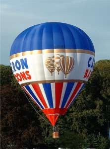 G-CCEX hot air balloon, a Cameron Z-90. Photograph by Balloon Spotters Archive