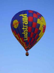 G-CCGV hot air balloon, added to the archive 27 August 2026. Photograph by Paul Coman