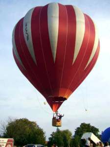 G-CCJF hot air balloon, a Cameron C-90. Photograph by Paul Coman
