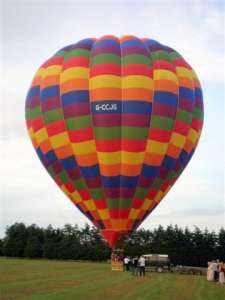 G-CCJG hot air balloon, a Cameron A-200. Photograph by Mark Stelling