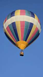G-CCJH hot air balloon, a Lindstrand Balloons LBL 90A, seen at Box, Wiltshire, United Kingdom on 24 May 2026. Photograph by Dave