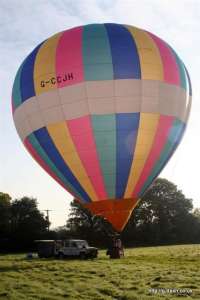 G-CCJH hot air balloon, added to the archive 27 August 2026. Photograph by Pat Whymer