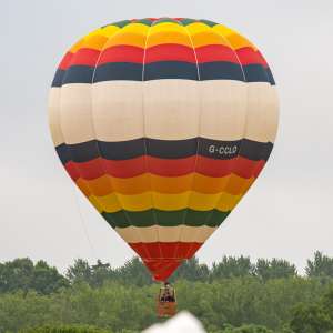 G-CCLO hot air balloon, an Ultramagic H-77