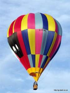 G-CCMN hot air balloon, a Cameron C-90. Photograph by Balloon Spotters Archive