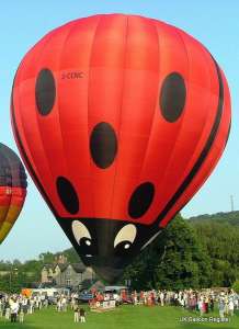 G-CCNC hot air balloon, a Cameron Z-275. Photograph by Steve Blood