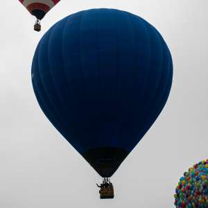 G-CCOP hot air balloon, an Ultramagic M-105, seen at Arrow, Warwickshire, United Kingdom on 31 May 2025. Photograph by Dave