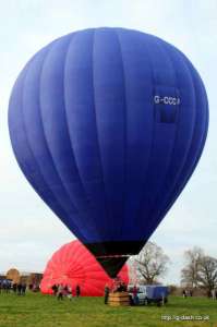 G-CCOP hot air balloon, an Ultramagic M-105, added to the archive 7 September 2026. Photograph by Balloon Spotters Archive