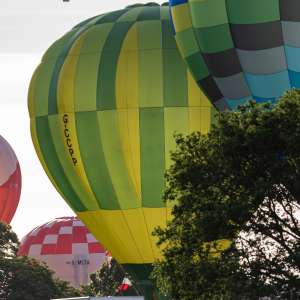G-CCPP hot air balloon, a Cameron C-70. Photograph by Dave