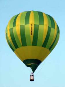 G-CCPP hot air balloon, a Cameron C-70, added to the archive 7 September 2026. Photograph by Balloon Spotters Archive