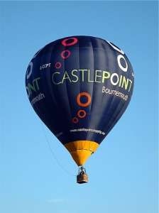 G-CCPT hot air balloon, a Cameron Z-90. Photograph by Balloon Spotters Archive