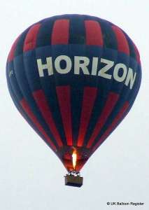 G-CCPZ hot air balloon, a Cameron Z-225. Photograph by Simon Shearburn