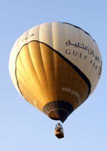 G-CCSM hot air balloon, a Lindstrand Balloons LBL 105A. Photograph by Richard Gahan