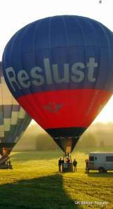 G-CCSP hot air balloon, a Cameron N-77, added to the archive 7 September 2026. Photograph by Swedish Balloon Federation website