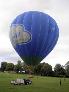 G-CCUE hot air balloon, an Ultramagic T-180. Photograph by Mark Stelling