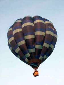 G-CCXD hot air balloon, a Lindstrand HOT AIR Balloons LBL 105B. Photograph by Balloon Spotters Archive