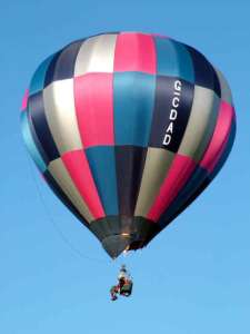 G-CDAD hot air balloon, a Lindstrand HOT AIR Balloons LBL 25A Cloudhopper, added to the archive 7 September 2026. Photograph by Balloon Spotters Archive