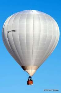 G-CDDM hot air balloon, a Lindstrand Balloons LBL 90A. Photograph by Paul Dopson