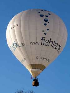 Fishtank hot air balloon G-CDDN, a Lindstrand Balloons LBL 90A, added to the archive 7 September 2026. Photograph by Balloon Spotters Archive
