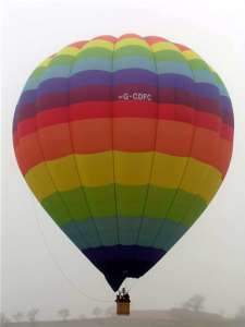 G-CDFC hot air balloon, an Ultramagic S-160. Photograph by UltraMagic Balloons