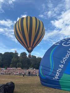 G-CDGN hot air balloon, a Cameron C-90, seen at Ashton Vale, Bristol, United Kingdom on 8 August 2026. Photograph by R0nN1e