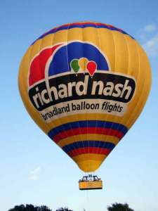 G-CDHL hot air balloon, a Lindstrand HOT AIR Balloons LBL 330A. Photograph by Paul Coman