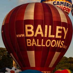 Bailey hot air balloon G-CDIH, a Cameron Z-275