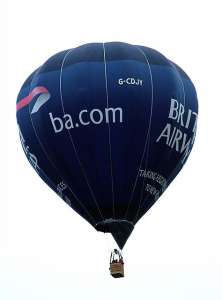 G-CDJY hot air balloon, a Cameron C-80. Photograph by Balloon Spotters Archive