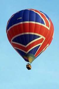 G-CDRN hot air balloon, a Cameron Z-225. Photograph by Alex Williamson