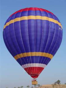G-CDST hot air balloon, an Ultramagic N-250. Photograph by UltraMagic Balloons