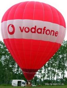 G-CDYG hot air balloon, a Cameron Z-105. Photograph by slowfly.it