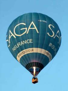 G-CEAV hot air balloon, an Ultramagic M-105. Photograph by Balloon Spotters Archive