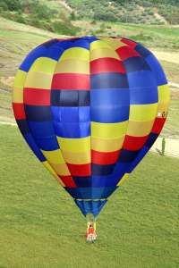 G-CEAY hot air balloon, an Ultramagic H-42. Photograph by G Bann