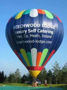 G-CEBG hot air balloon, a Balony Kubicek SPOL. S R.O. BB26. Photograph by Kubicek Balloons