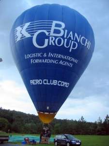 G-CEBL hot air balloon, a Balony Kubicek SPOL. S R.O. BB20GP. Photograph by Kubicek Balloons